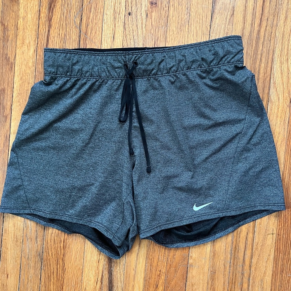 Nike athletic shorts.
